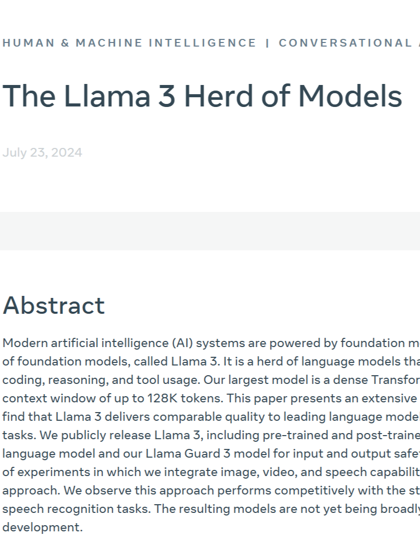 Llama 3